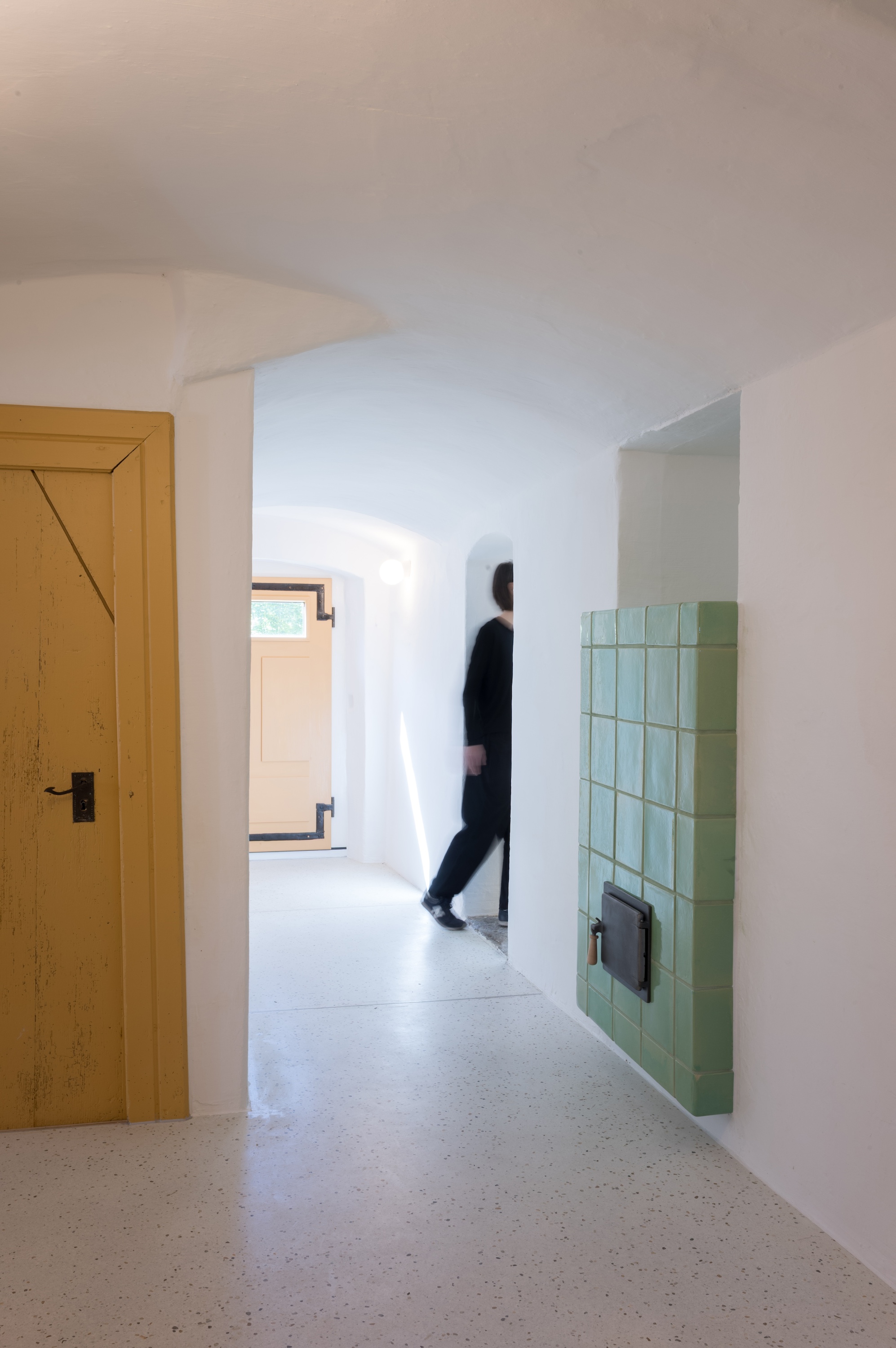 Bauernhaus, Oberösterreich, adaptive resuse, Kachelofen